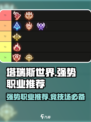 塔瑞斯世界🔥竞技场强势职业大起底！玩这些准没错✨