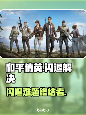 🎮和平精英闪退？速用加速器解决！💥截图1