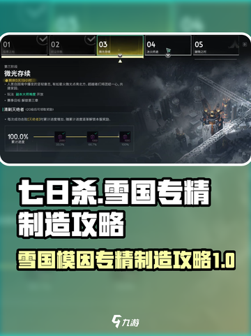 七日世界雪国专精有哪些介绍截图1