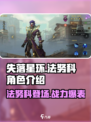 失落星环🔥法努科角色全面解析来了！不容错过