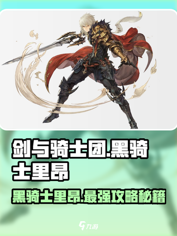剑与骑士团🔥黑骑士里昂超强攻略🌟带你制霸战场！截图1