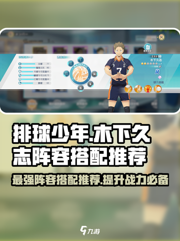 排球少年手游🔥木下久志最强阵容搭配💡截图1