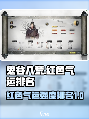 鬼谷八荒红色气运排名介绍截图1