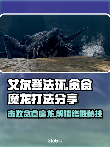 艾尔登法环：贪食魔龙打法全攻略！🔥黑龙截图1
