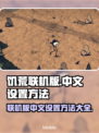 饥荒联机版中文设置💡联机不再迷茫！🎮