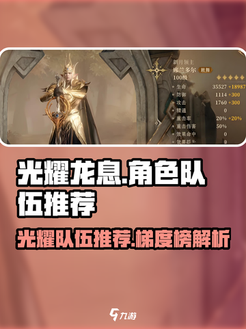 龙息神寂光耀队伍推荐介绍截图1
