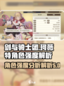 剑与骑士团珂薇特强度如何介绍