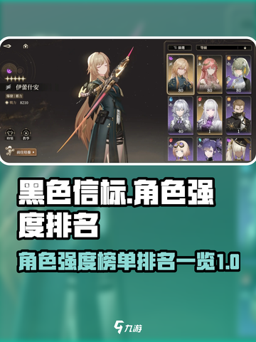 黑色信标角色强度榜单介绍截图1