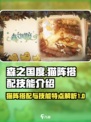 森之国度猫阵搭配推荐介绍