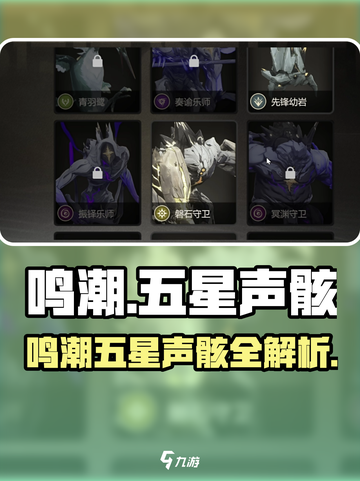 《鸣潮》五星声骸全解析🔥新人玩家必看💥截图1