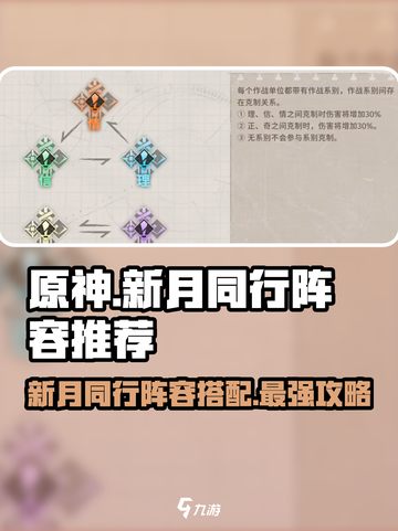 新月同行阵容推荐介绍截图1