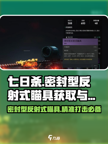 七日世界密封型反射式瞄具在哪里获取介绍截图1