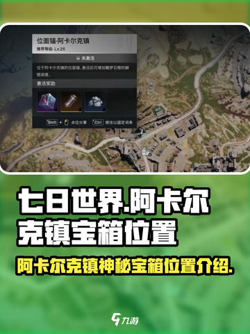 七日世界阿卡尔克镇神秘宝箱位置介绍介绍截图1
