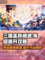 三国志异闻录等级置換要求介绍