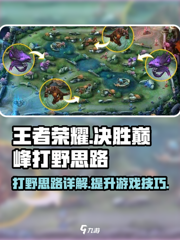 决胜巅峰打野🔥《王者荣耀》制胜秘籍🎉截图1