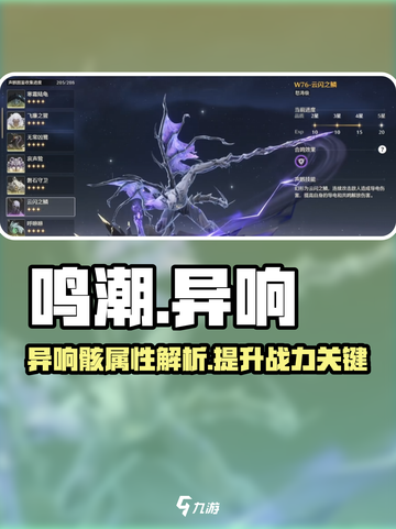 鸣潮🔥异响晶骸超详细用处与属性解析来啦！截图1