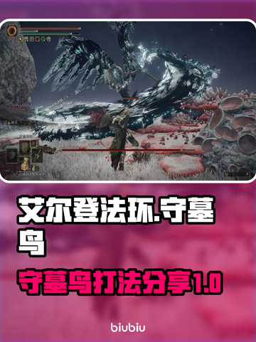 艾尔登法环🔥黄金树守墓鸟打法秘籍揭露！截图1