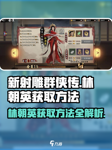 新射雕群侠传林朝英怎么得到介绍截图1