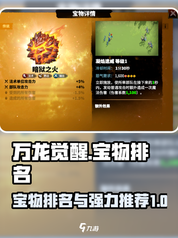 万龙觉醒🔥必刷！顶级宝物排行榜🔥截图1