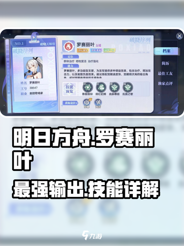 原神：破晓序列罗赛丽叶🔥技能效果全面解析！截图1