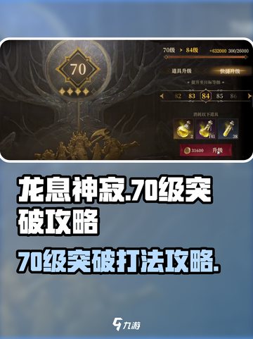 龙息神寂70级突破怎么打介绍截图1
