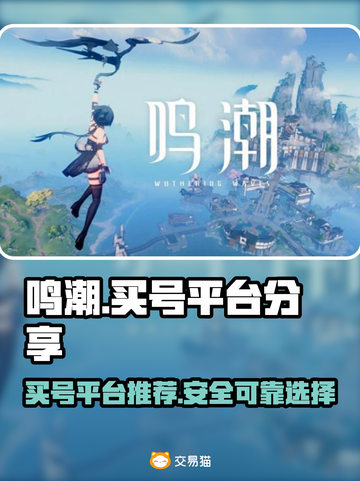 鸣潮🔥买号平台大揭秘，安全上分必备！截图1