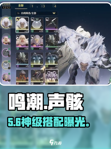 🎮鸣潮声骸神选攻略！秒变战力天花板💥截图1