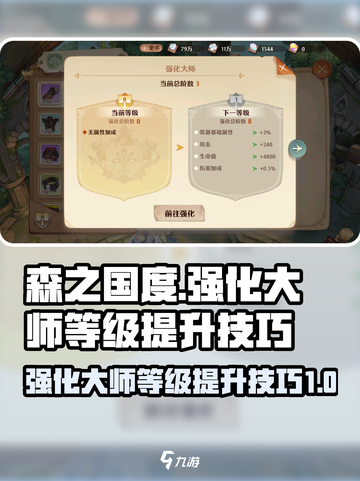 森之国度🔥强化大师等级飙升秘籍💎截图1