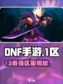 DNF手游1区真名曝光！🔥