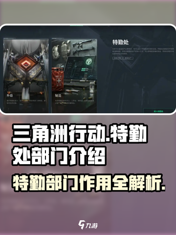 三角洲行动特勤处部门介绍介绍截图1
