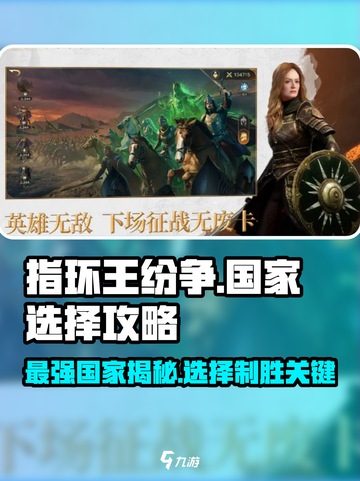 指环王纷争🔥最强国家选择攻略💎截图1