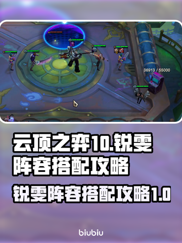 云顶之弈S10🔥锐雯阵容搭配攻略✨截图1