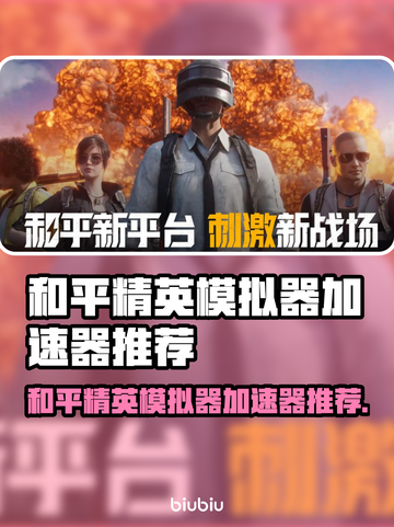🎮和平精英PC模拟器加速器大揭秘！截图1