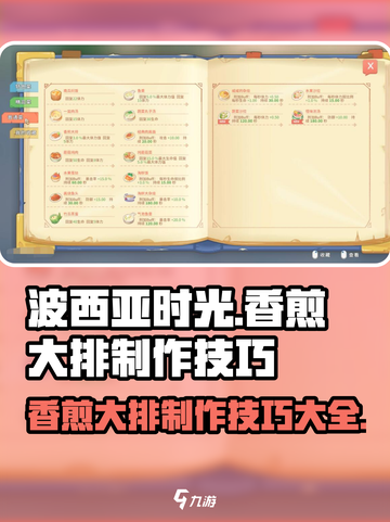 波西亚时光香煎大排怎么制作介绍截图1
