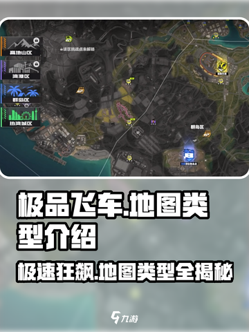 极品飞车集结🔥地图类型全解析，玩家必看！💥截图1
