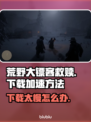 荒野大镖客救赎⚡下载慢？提速方法在这里！