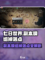七日世界副本模组掉落点有哪些介绍