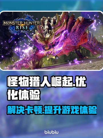 怪物猎人崛起卡顿🔥用这个加速器超流畅！截图1