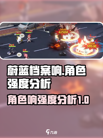 蔚蓝档案响强度分析💥角色养成必看！截图1