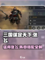 三国谋定天下🔥张飞武将阵容超强搭配攻略！