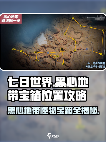 七日世界🔥黑心地带怪物宝箱位置全揭秘！💎截图1