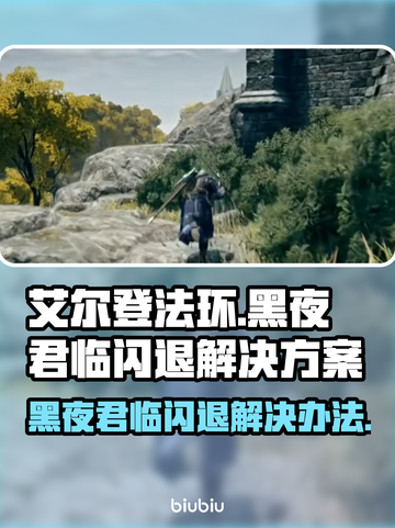 艾尔登法环黑夜君临闪退？❌解决方案来了！🎮🔥截图1