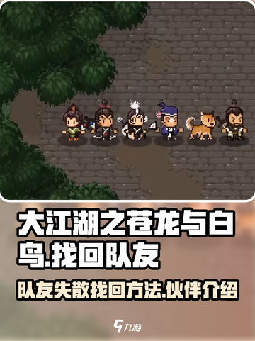 大江湖之苍龙与白鸟队友失散了如何找回介绍截图1