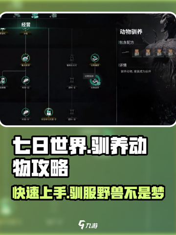 七日世界驯养动物攻略介绍截图1