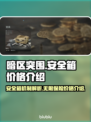 暗区突围💡安全箱与无限保险价格大揭秘！