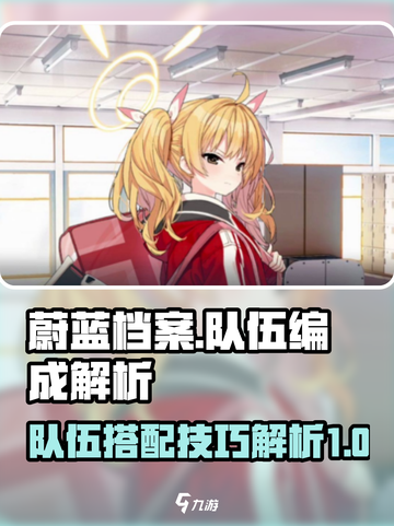 蔚蓝档案队伍如何编成介绍截图1
