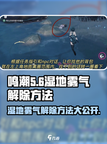 鸣潮🔥羽鹭湿地雾气解除方法大公开！💡截图1