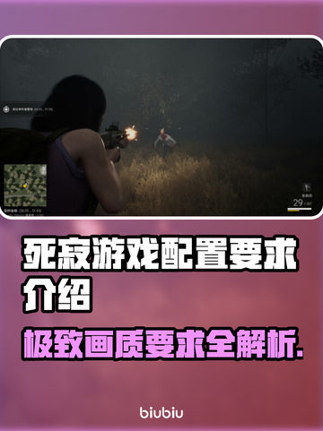 死寂游戏配置要求💡低配电脑能玩吗？🎮截图1