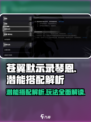 苍翼混沌效应琴恩潜能怎么搭配介绍