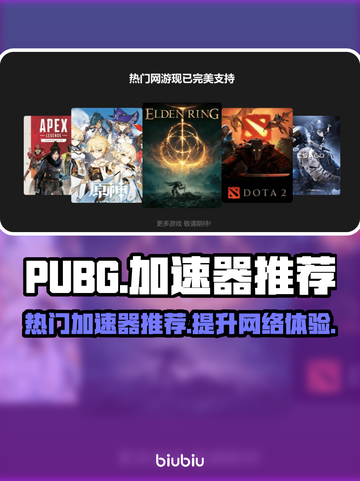 PUBG流畅玩💎热门加速器推荐🚀截图1